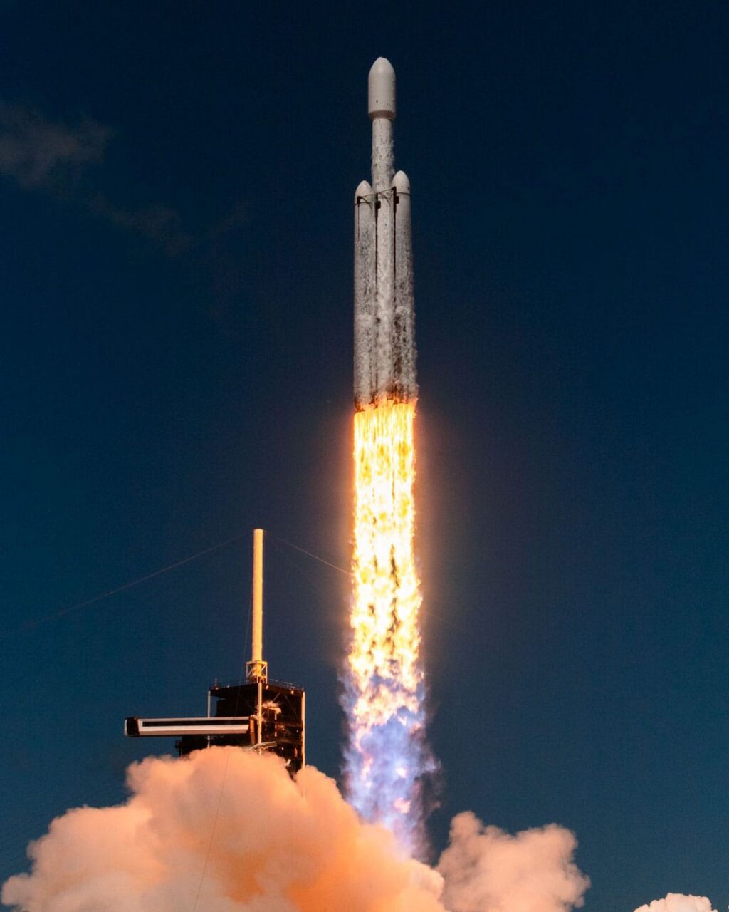 Při posledním letošním startu Falconu Heavy byla vynesena sonda Europa Clipper