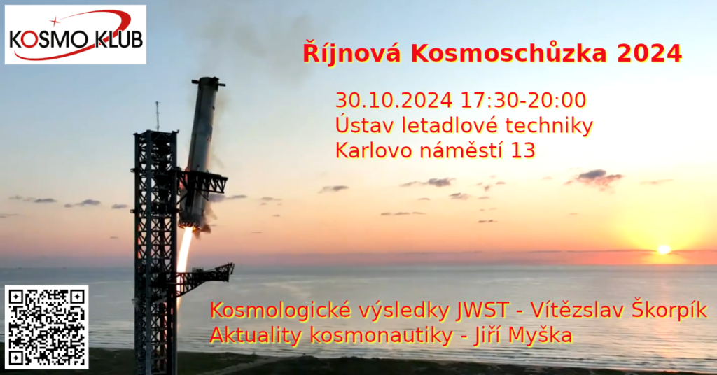 Program říjnové Kosmoschůzky