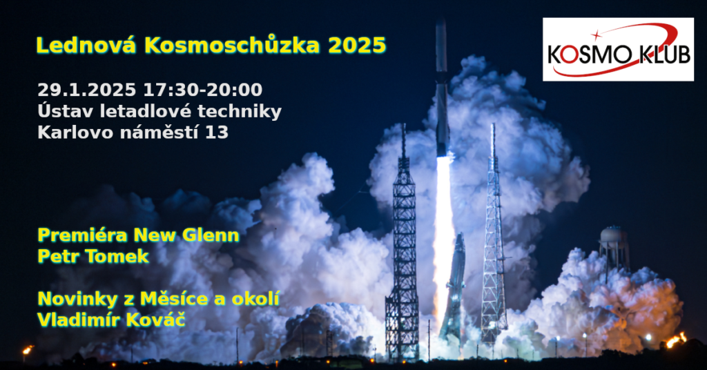 Program lednové Kosmoschůzky