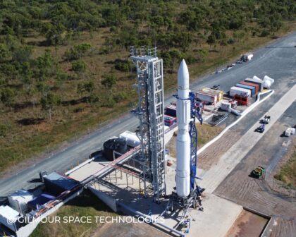 Raketa Eris od australské firmy Gilmour Space.