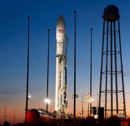 Vizualizace rakety z doby, kdy se ještě jmenovala MLV.