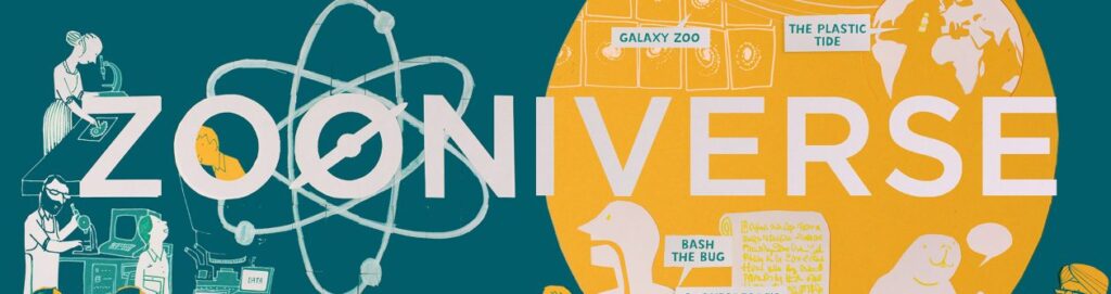 Zooniverse je platforma sdružující mnoho projektů občanské vědy.