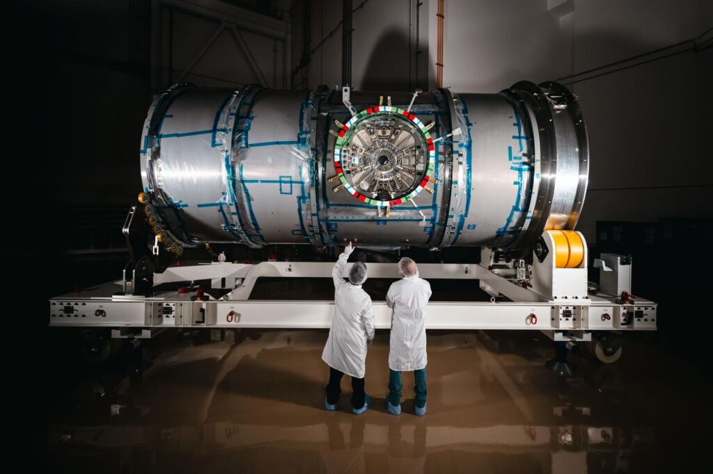 Modul HALO v zařízení společnosti Northrop Grumman, 4. dubna 2025