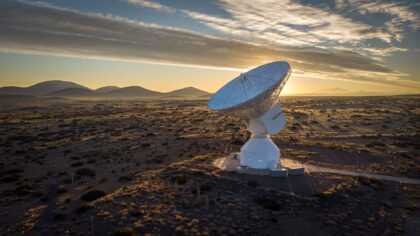 Součástí sítě Estrack je i stanice Malargüe v Argentině.
