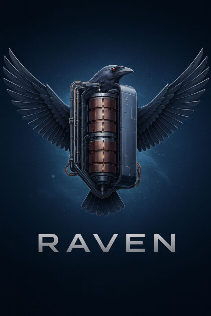 Logo projektu RAVEN.