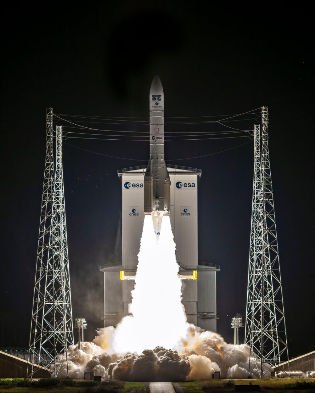 Raketa Ariane 6 při svém třetím letu