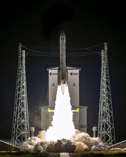 Raketa Ariane 6 při svém třetím letu
