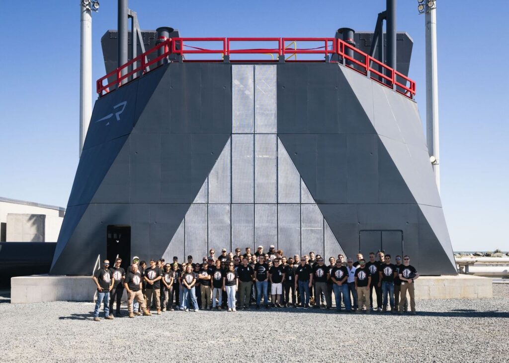 Nová rampa pro raketu Neutron společnosti Rocket Lab