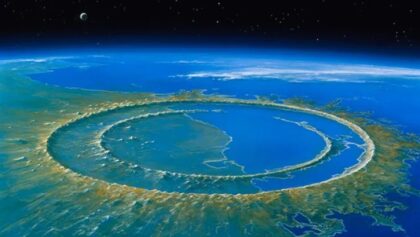 Kráter Chicxulub.