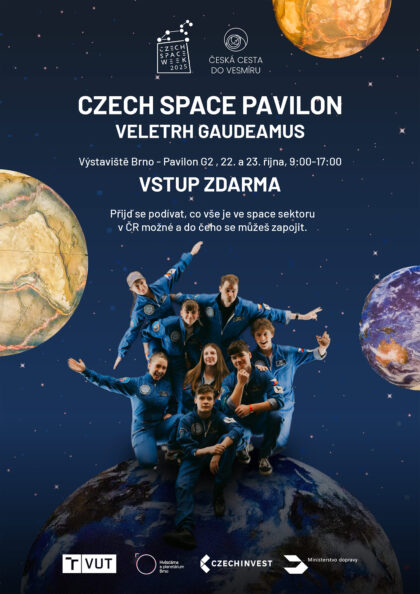 Czech Space Pavilon bude otevřen pro všechny zájemce bez ohledu na jejich věk.