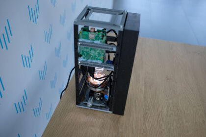 Prototyp vesmírného modulu KOSTKA.