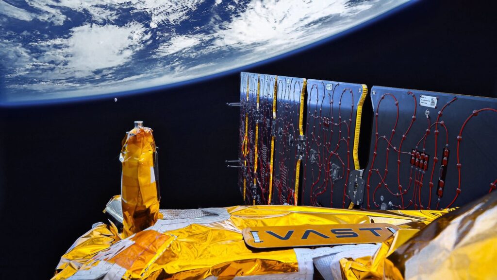 Výhled z družice Haven-DEMO od firmy Vast