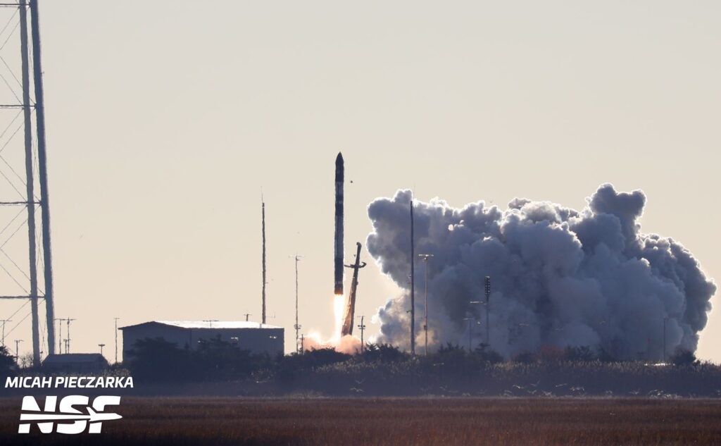 Start Electronu na další z misí Haste