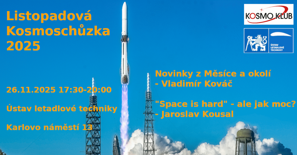 Program listopadové Kosmoschůzky