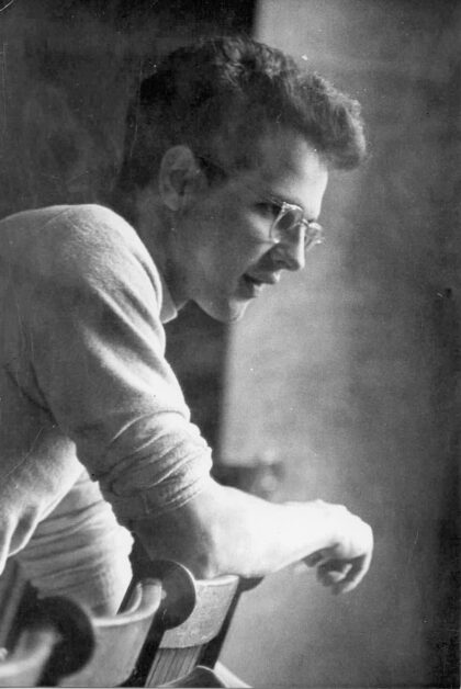 Mladý Rainer Weiss na MIT. 