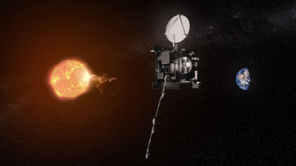 Umělecká představa mise Vigil.