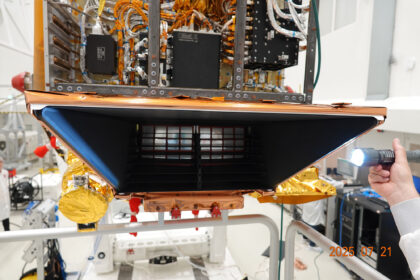 Zkouška rentgenové kamery sondy Smile.