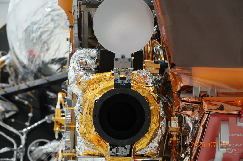 Ultrafialová kamera sondy Smile.