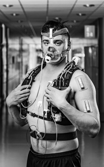 První nositelný prototyp měřícího zařízení– chytrá vesta.