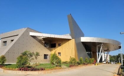 Výcvikové středisko pro astronauty Astronaut Training Facility poblíž mezinárodního letiště Kempegowda ve státě Karnátaka. Foto: Human Space Flight Centre (HSFC)