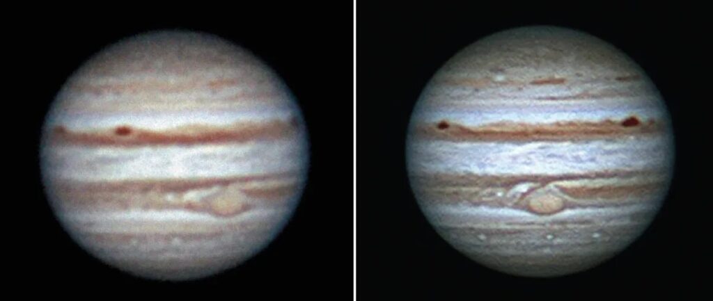 Rozdíl v proudění atmosféry může způsobit, že někdy vidíme objekt rozmazaně, jindy krásně ostře.