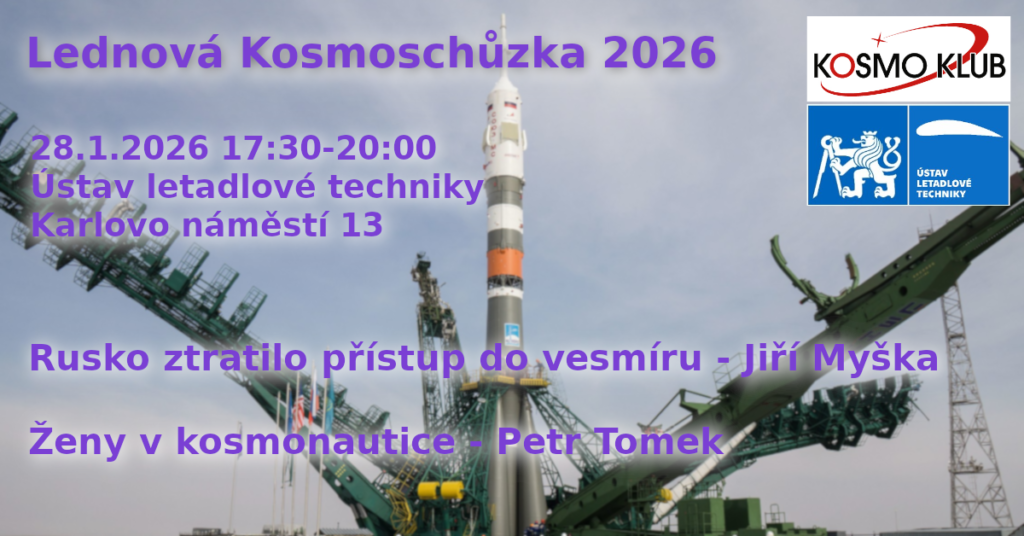 Program lednové Kosmoschůzky