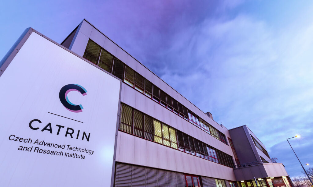 Budova střediska CATRIN.