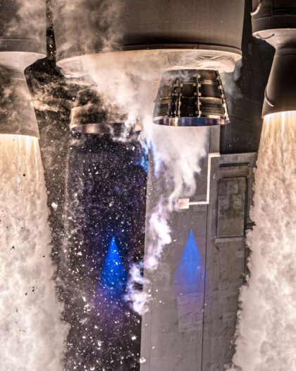 Raketu Vulcan pohání dva motory BE-4 a ve variabilním počtu i motory na tuhé pohonné látky