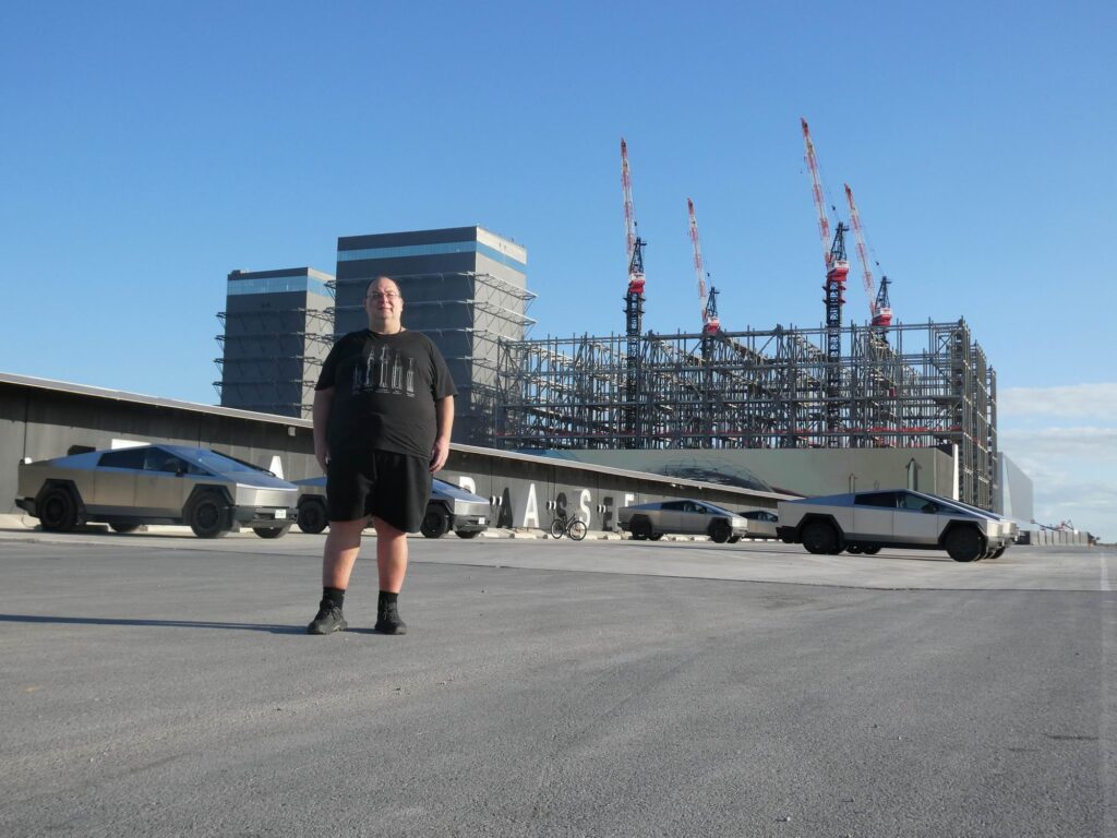 Autor článku na základně Starbase