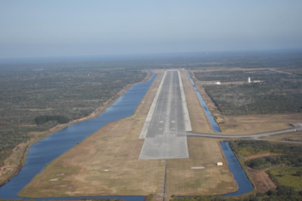 Legendární dráha pro přistávání raketoplánů SLF