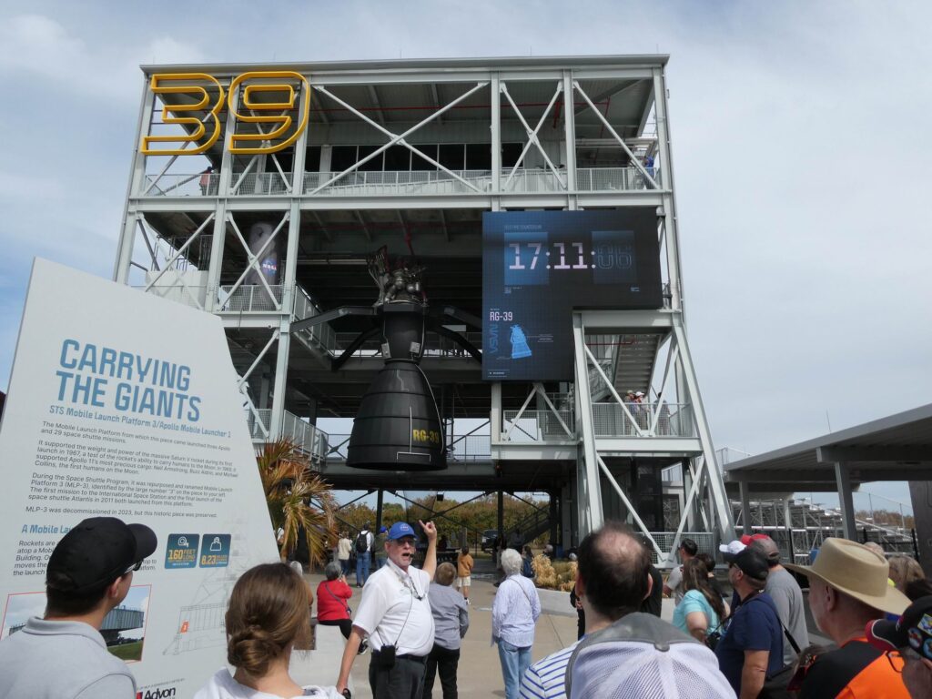 LC-39 Observation Gantry: místo, odkud je (byť z uctivé vzdálenosti) vidět všechno