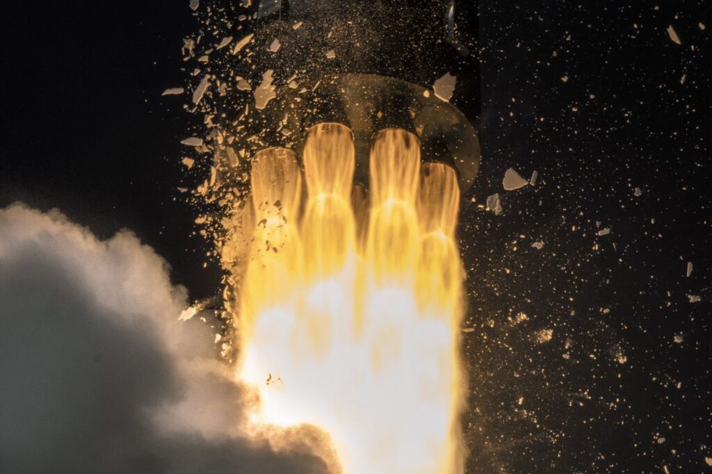 Start rakety Electron s družicí BlackSky