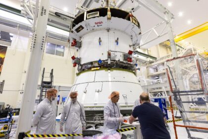 Servisní modul Orionu pro Artemis III, 17. února 2026