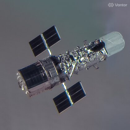 Hubbleův kosmický dalekohled vyfocený 23. dubna 2026