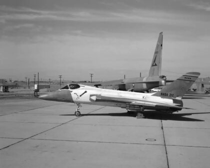 F5D Skylancer používaný k testům v programu Dyna Soar