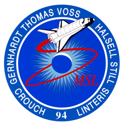Téměř jako déjà vu - emblém mise STS-94...