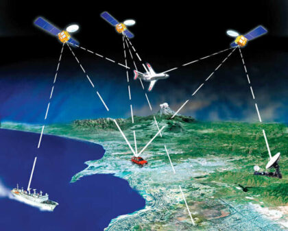 Systém GPS změnil svět. Obrázek: https://www.rewiresecurity.co.uk/