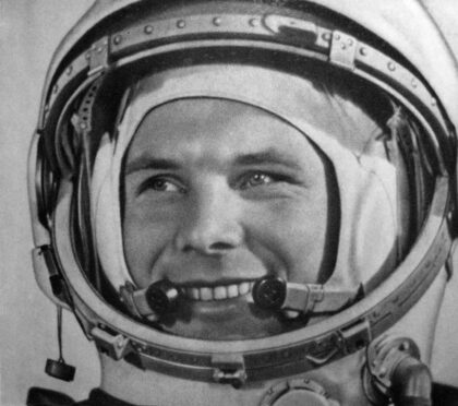 Muž, který nás pozval do vesmíru kosmonaut Jurij Gagarin. Obrázek: Astro.cz