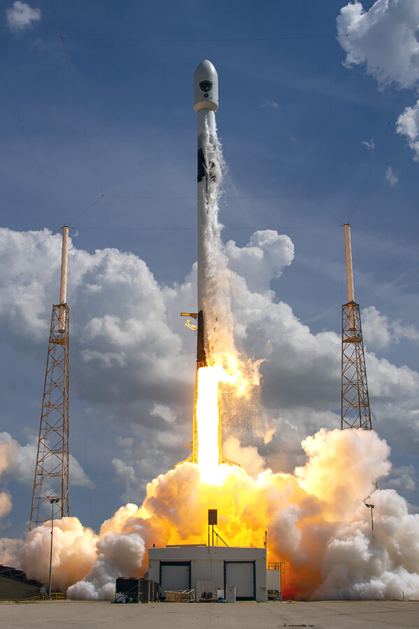Start Falconu 9 s družicí GPSIII